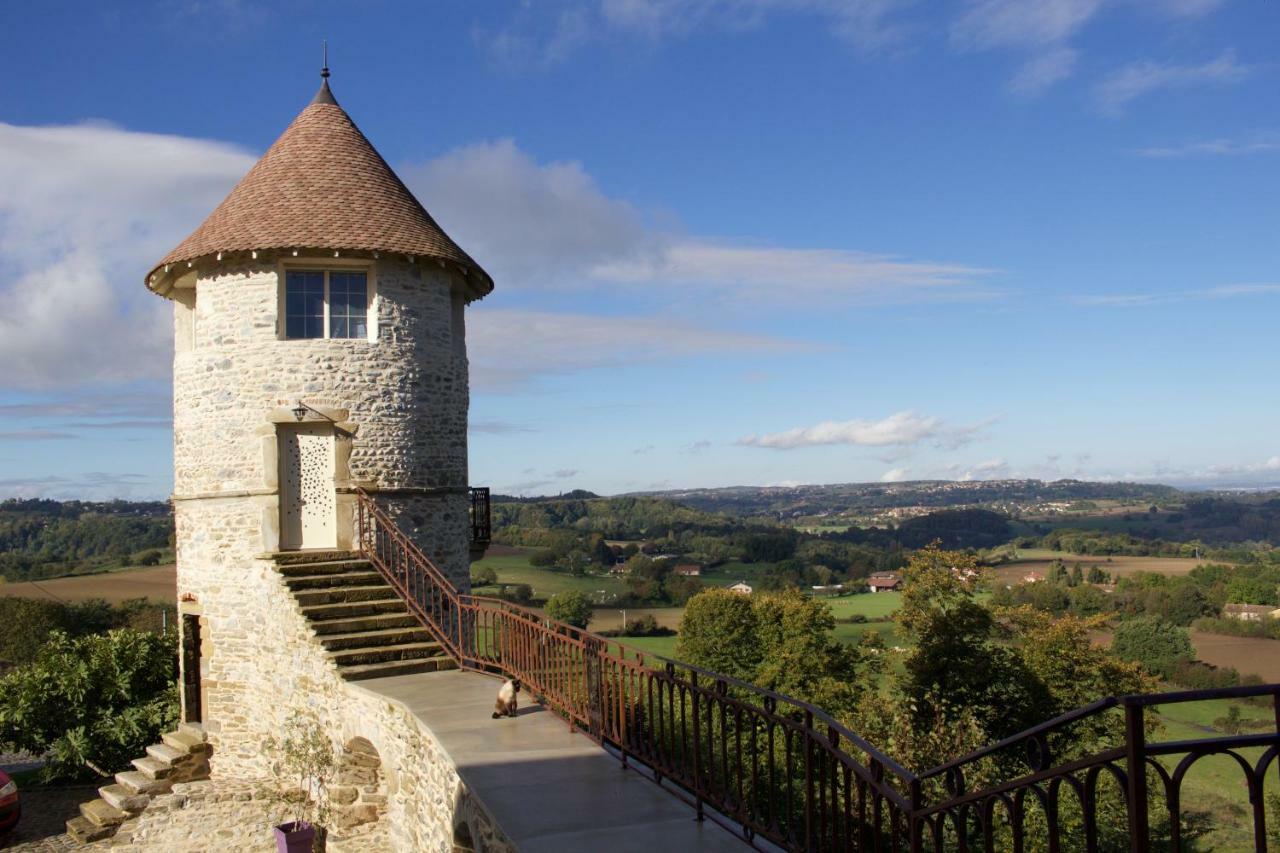 La Tour De Quinsonnas Bed and Breakfast Serezin-de-la-Tour Exteriör bild
